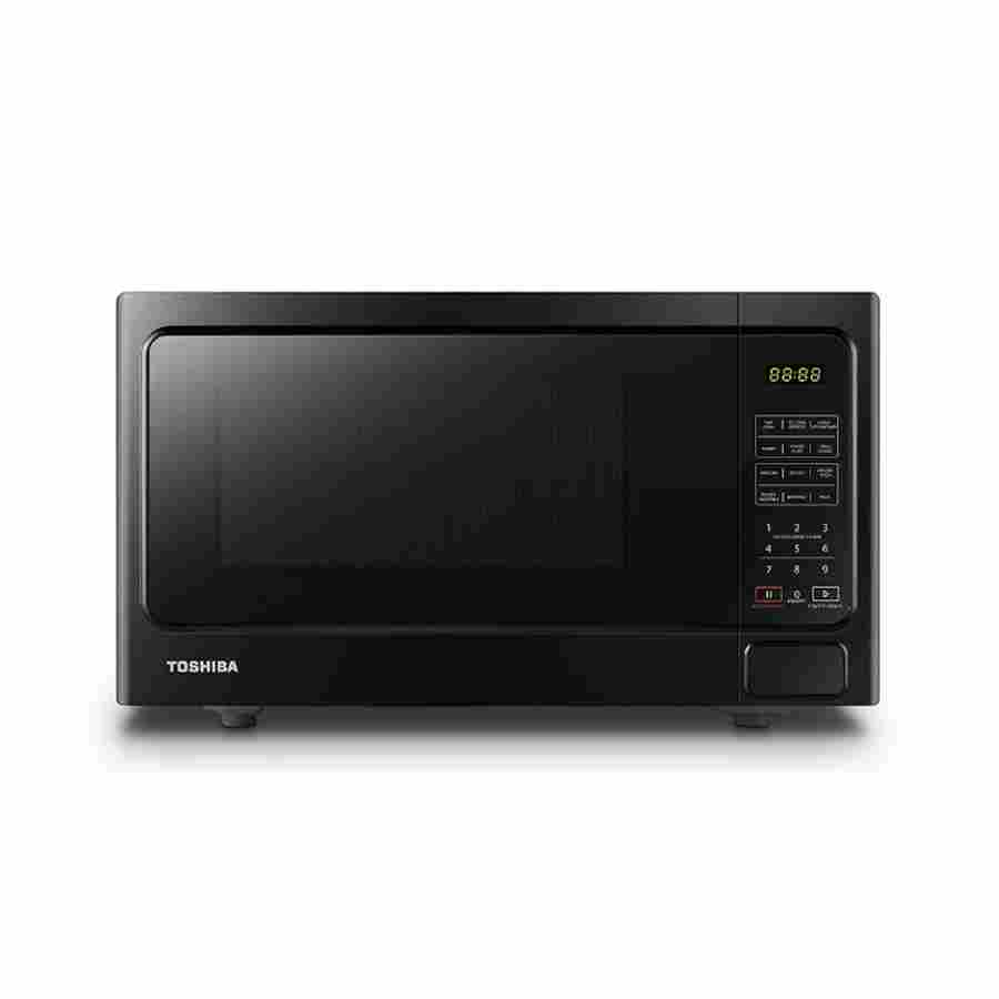 Toshiba 34L Microwave Oven with Grill MM-EG34P(BK) | 1100W Grill | 11 Power Levels | Digital Control | Black