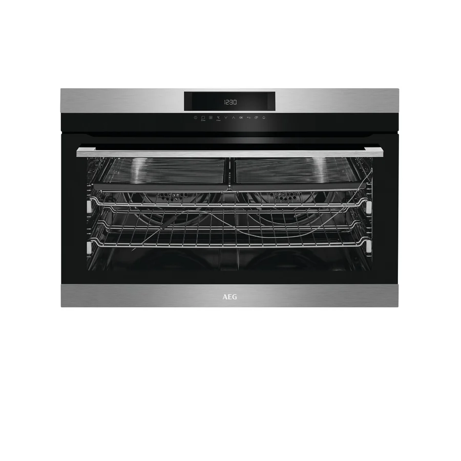 AEG BEK722910M Built-in Electric Oven | 90cm | 109L | Multifunction | Stainless Steel