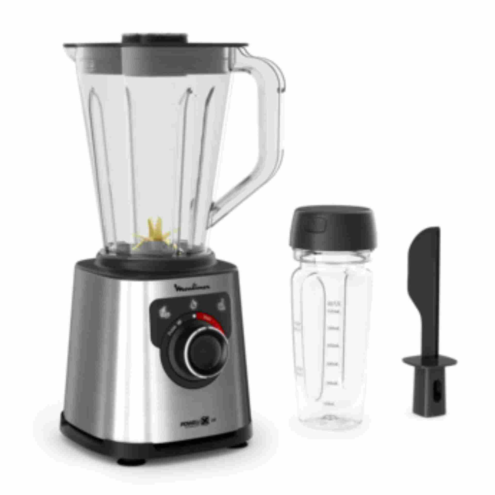 Moulinex High Speed Blender LM88HD27 | 1200W | 2L Tritan Jar | Golden Blades | 3 Programs