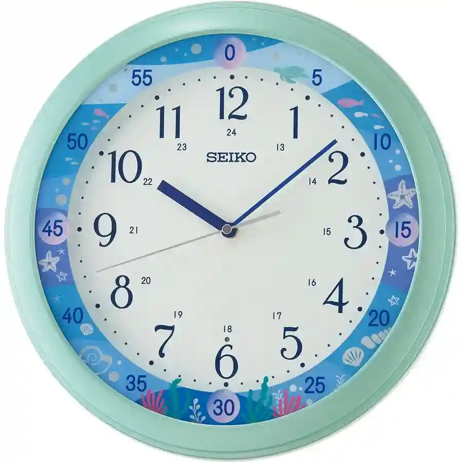 Seiko QHA010ML Wall Clock | 35cm | Auto Constant Light | White LED