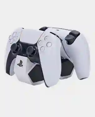 PowerA Twin Charging Station for DualSense Wireless Controllers | PS5 White/Black