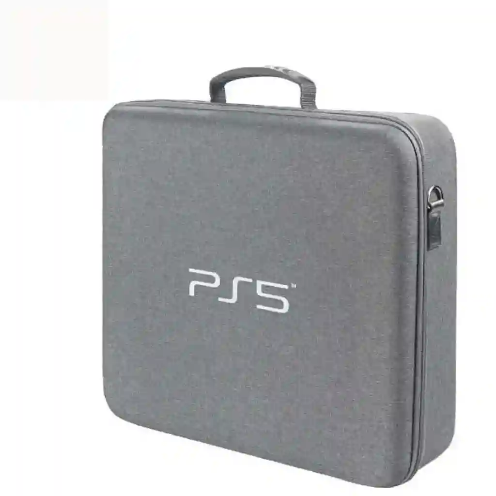 Travel Storage Slim Bag for PS5 Pro | Black Protective Carrying Case