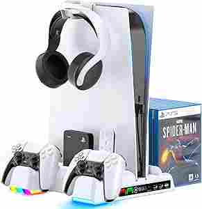 OIVO PS5 Multifunctional Cooling Stand | Cooling, Charging & Storage