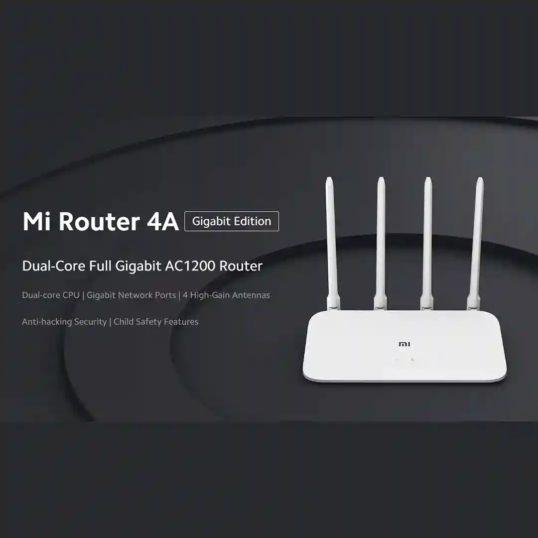 Xiaomi Router AC1200 Dual-Core Gigabit EU – Fast Dual-Band Wi-Fi Router