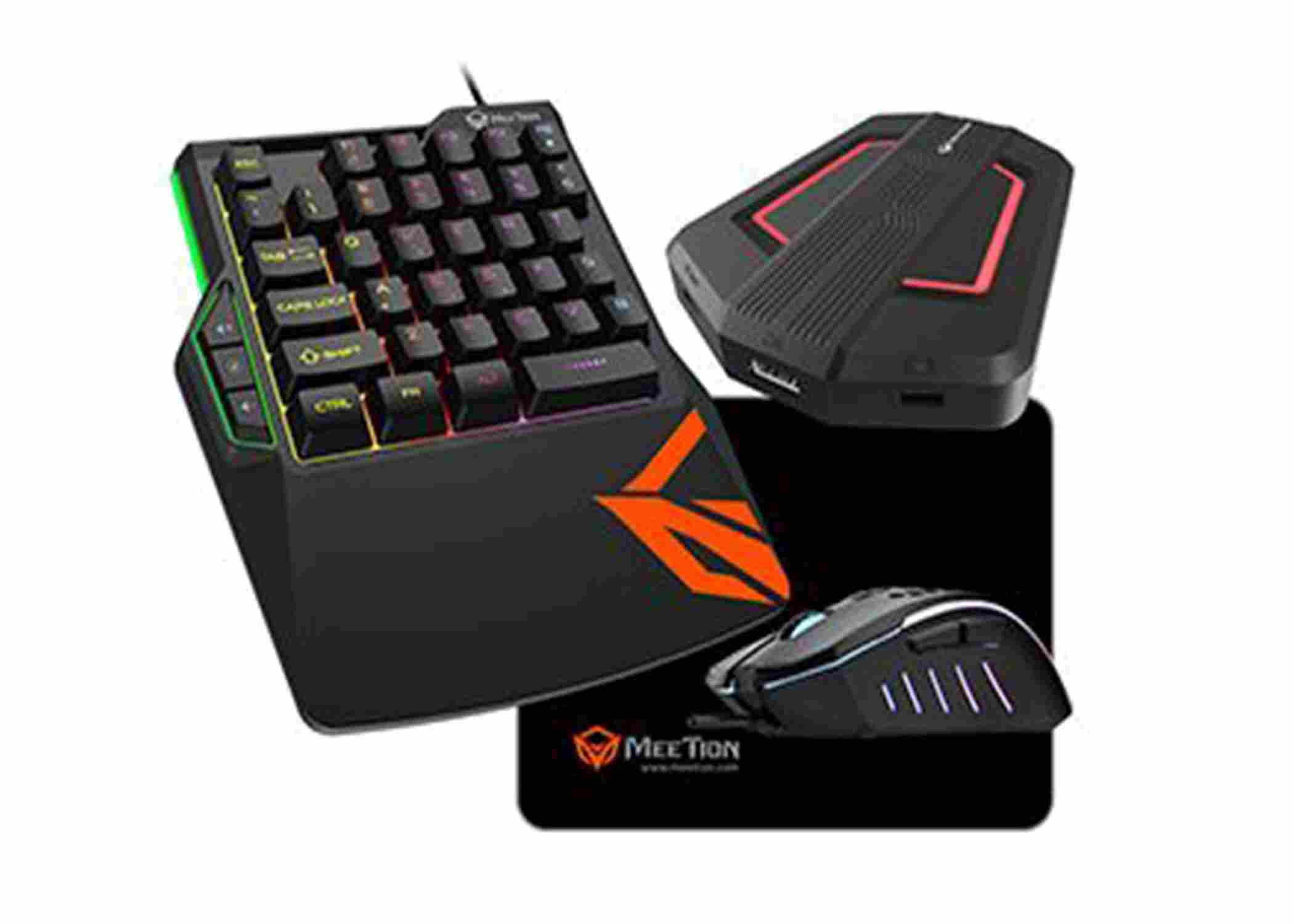 MeeTion MT-CO015 4-in-1 Gaming Combo – Compatible with N-Switch, Xbox One, PS4, PS3 & Xbox 360