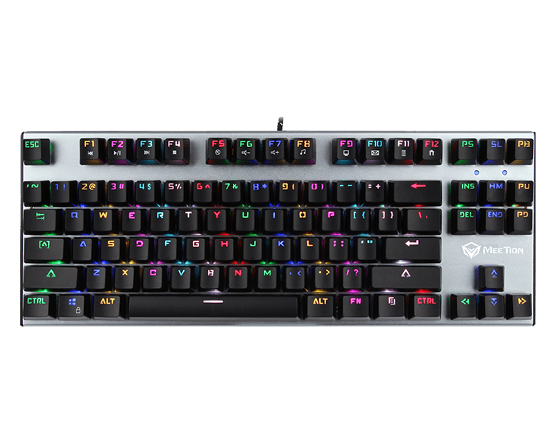 MeeTion MT-MK04 RGB 87 Keys Mechanical Gaming Keyboard