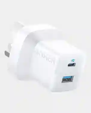 Anker 323 Charger with USB-C to Lightning Cable 33W 3ft White (B2331K21)