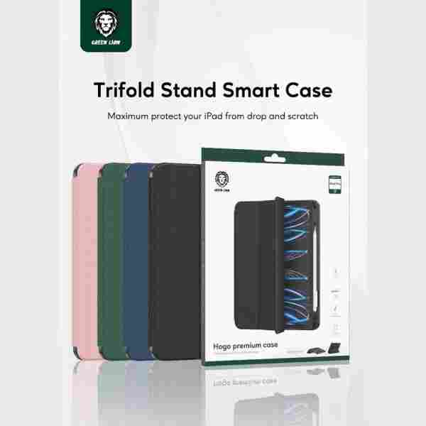 Green iPad 10.2 Leather Cover