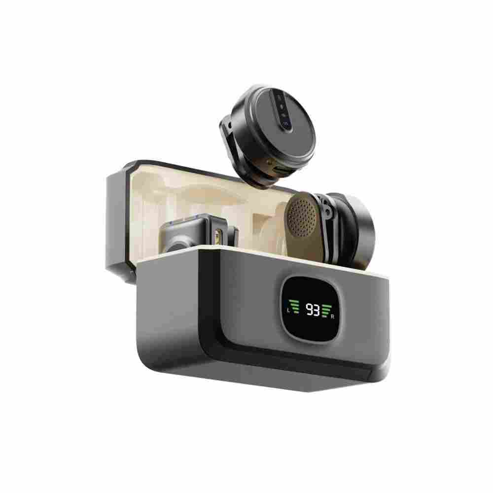 Green Lightning Wireless Microphone