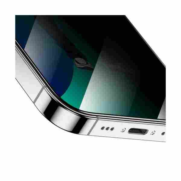 Green Steve Privacy A/B Screen Protector for iPhone 14 Pro / 14 Pro Max