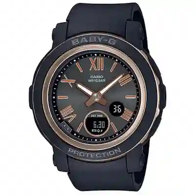 Casio Baby-G Ladies Analog-Digital Watch - BGA-290-1ADR | Elegant Black Sport Watch