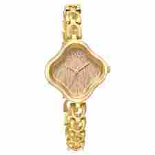 Titan Karishma Beige Dial Analog Metal Strap Watch for Women 2701YM01