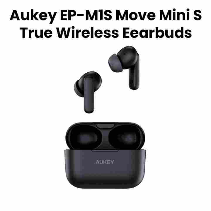 AUKEY EP-M1S Wireless Earbuds – Clear Sound & Portable Design