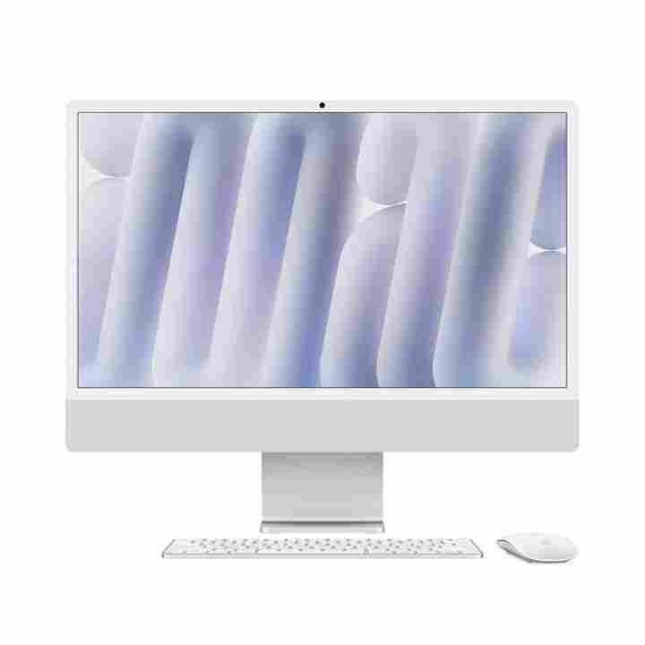Apple iMac 24" Silver (10C CPU / 10C GPU, 16GB, 512GB SSD) - M4 Chip | MWUV3AB/A