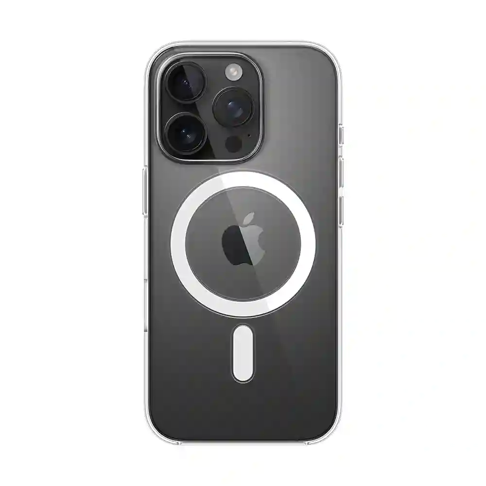 MagSafe Case for iPhone 16 Pro (Local) – Transparent Magnetic Shockproof Back Cover