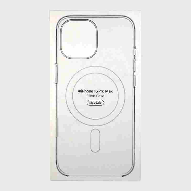 MagSafe Case for iPhone 16 Pro Max (Local) – Transparent Magnetic Shockproof Back Cover