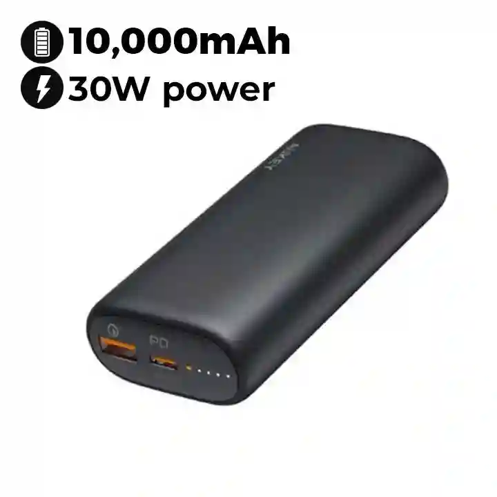 Aukey Portable Power Bank with 30W PD3.0 10000mAh