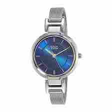 Titan Raga Viva Blue Dial Women Watch With Metal Strap NP2608SM02