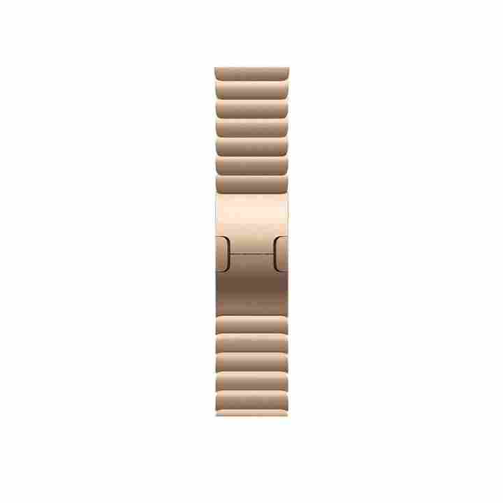 Apple Watch 46mm Gold Link Bracelet - Premium Stainless Steel Strap | Qatar | MXMH3ZM/A