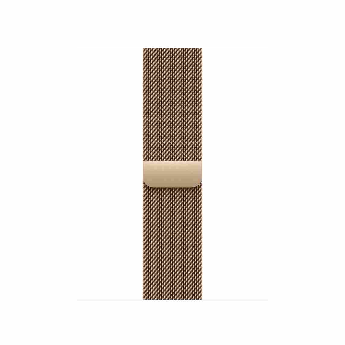 Apple Watch 42mm Gold Milanese Loop - Premium Stainless Steel Strap | Qatar | MXMN3ZM/A