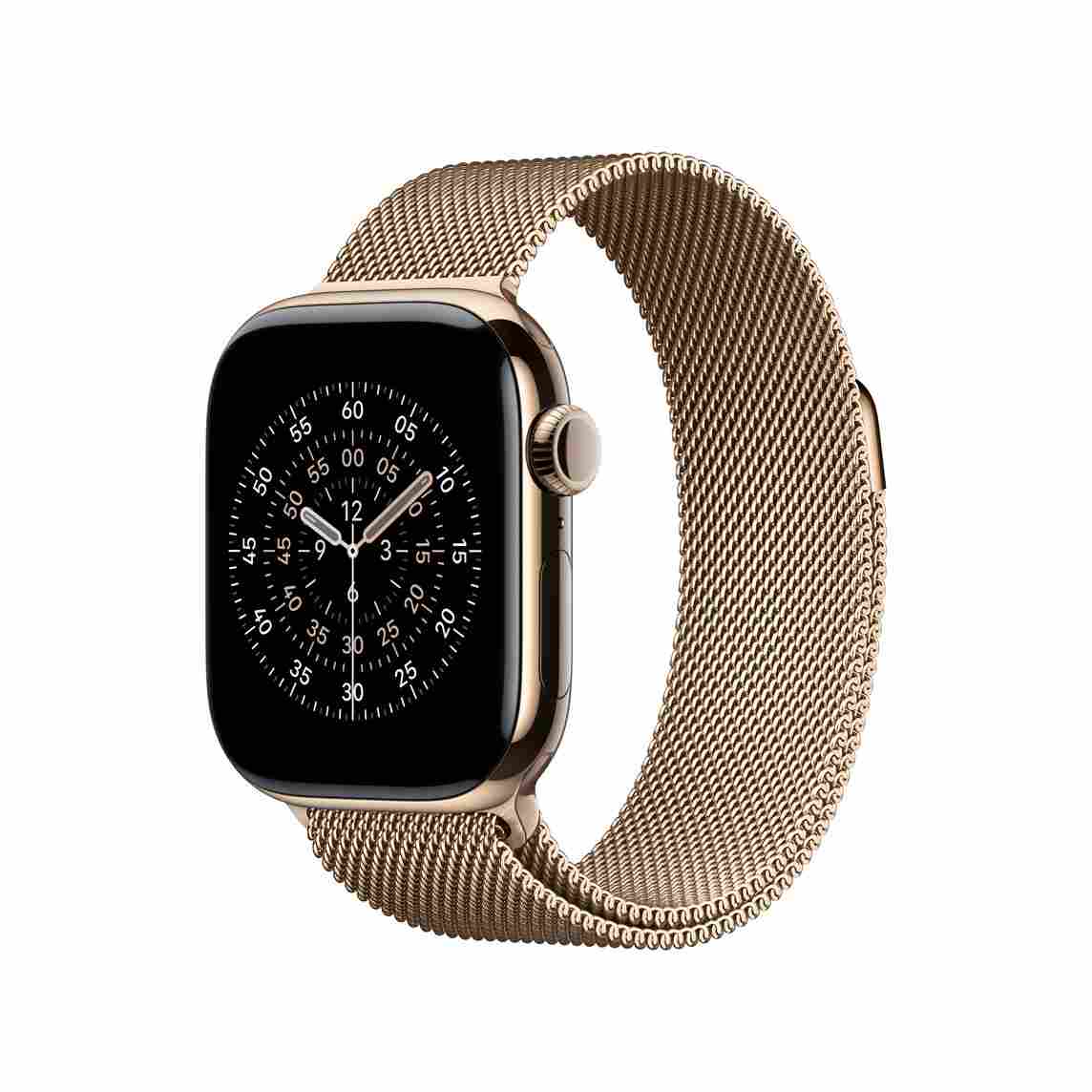 Apple Watch 42mm Gold Milanese Loop - Premium Stainless Steel Strap | Qatar | MXMN3ZM/A