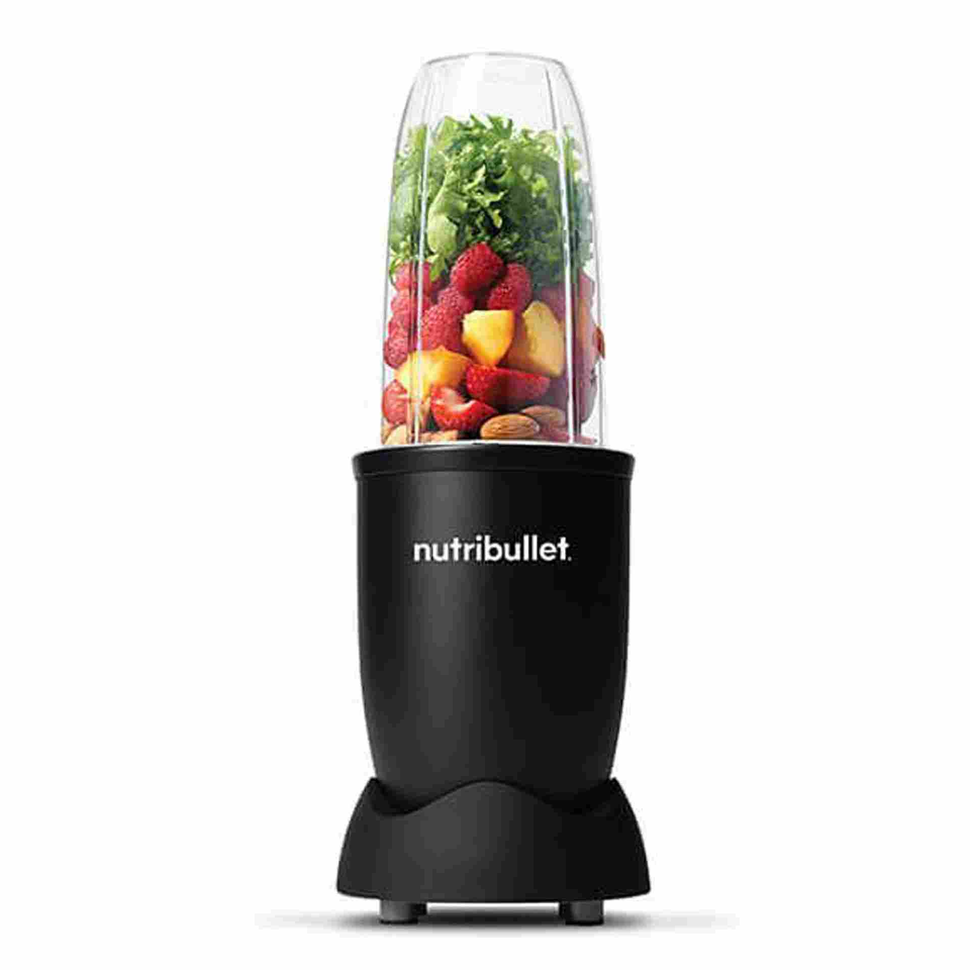 NutriBullet NB9-1212AK Smoothie Maker 900W (9 Pcs) Matte Black | High-Speed Blender