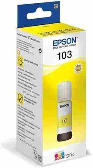 Epson 103 Yellow Ink Bottle C13T00S44A | Qatar