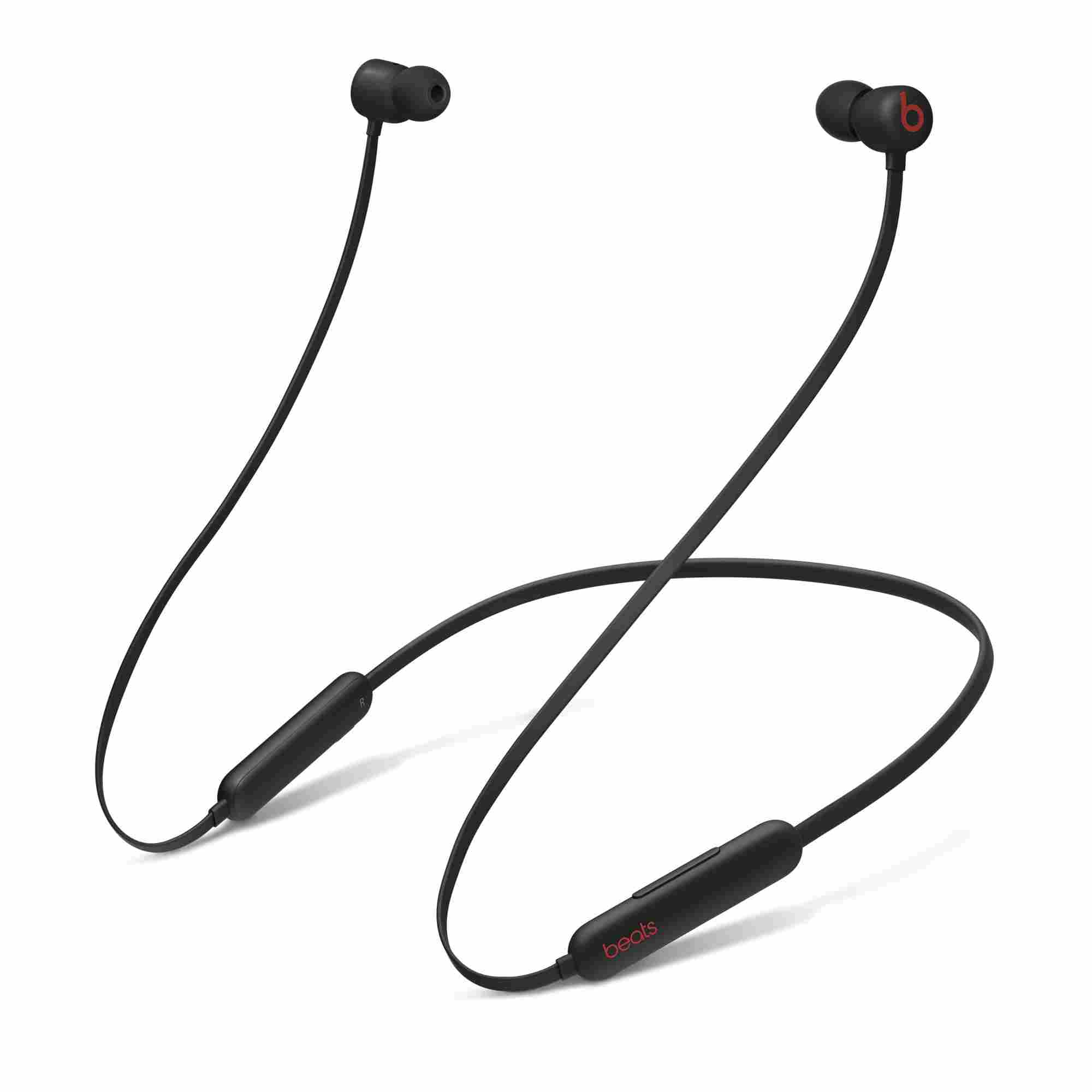 Beats Flex 1 Wireless Earphones Beats Black MYMC2AE/A | Magnetic Bluetooth Earphones | Beats Qatar