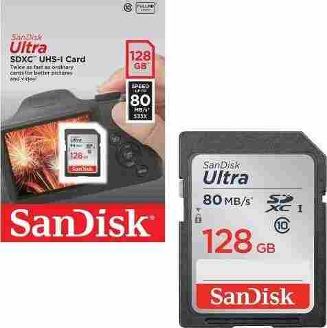 SanDisk Ultra Lite microSD UHS-I 128GB 100MB/s SD Card SDSQUNR-128G-GN6MN | Mobile Memory Card