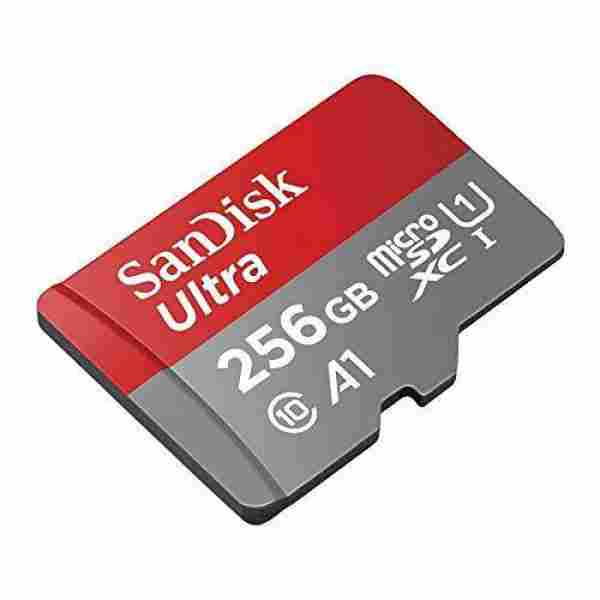 SanDisk Ultra Lite microSD UHS-I 256GB 100MB/s SD Card SDSQUNR-256G-GN3MN | Mobile Memory Card Qatar