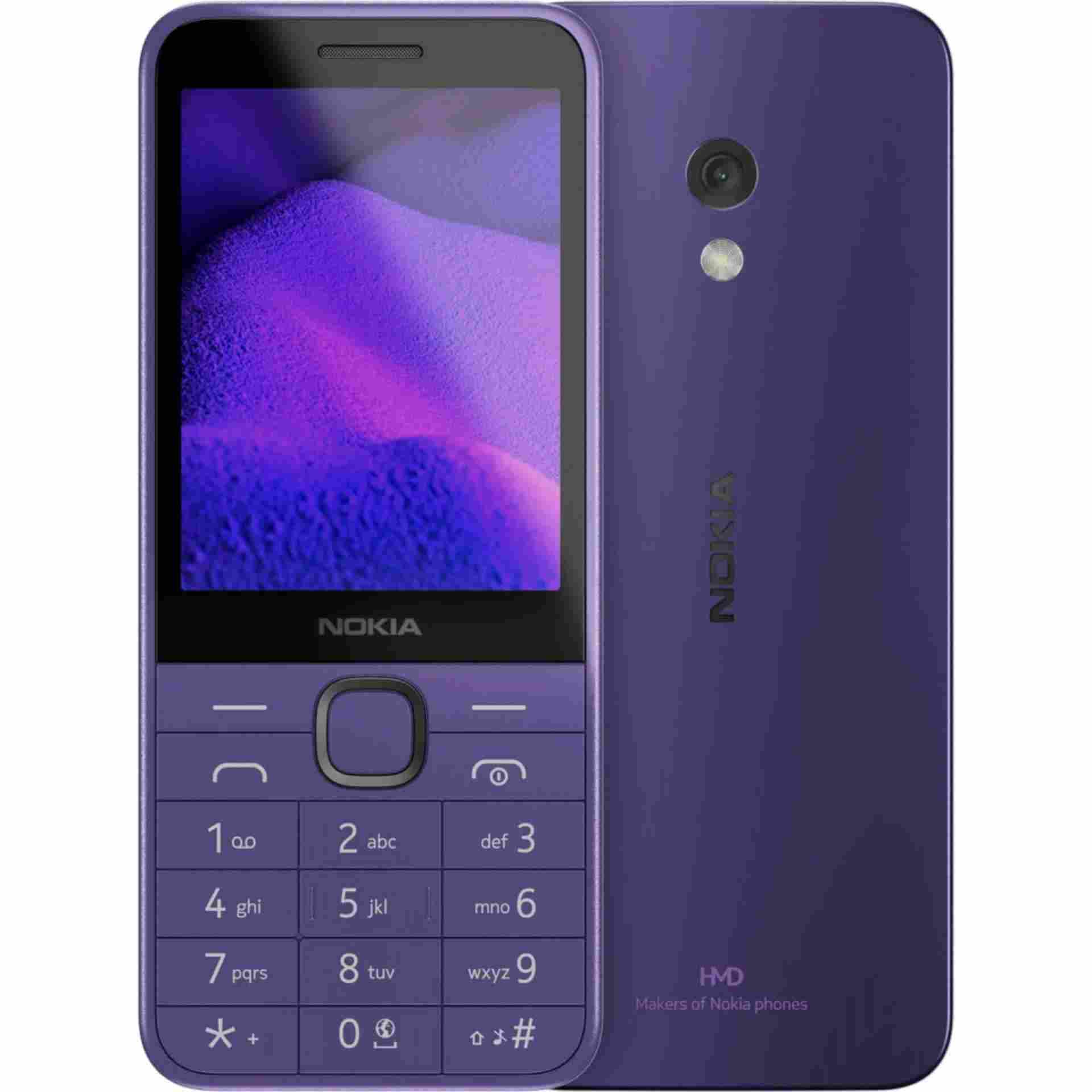 Nokia 235 4G TA-1614 Dual SIM Purple | Nokia 4G Feature Phone Qatar