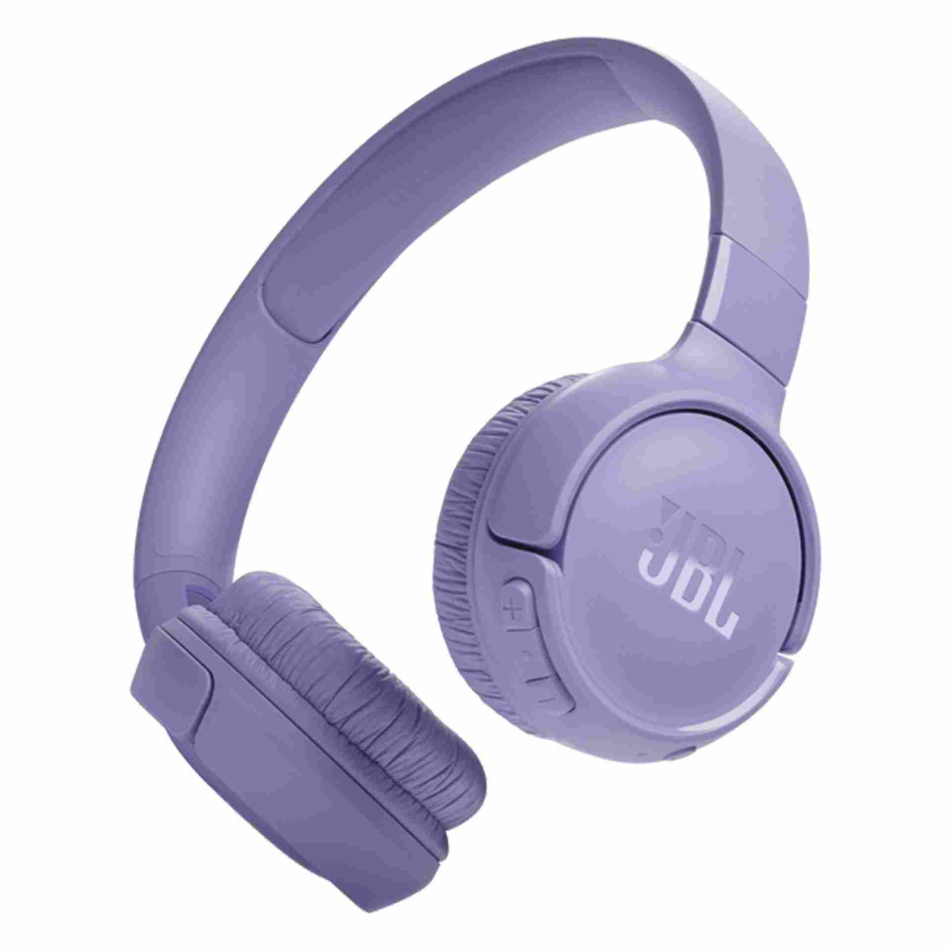 JBL T520BT Purple Wireless On-Ear Headphone with Pure Bass Sound | Qatar