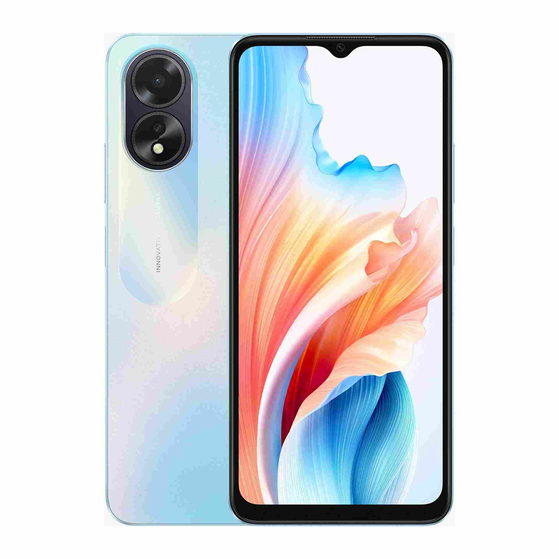 Oppo A18 4GB 128GB Glowing Blue | 90Hz Display & 5000mAh Battery | Qatar
