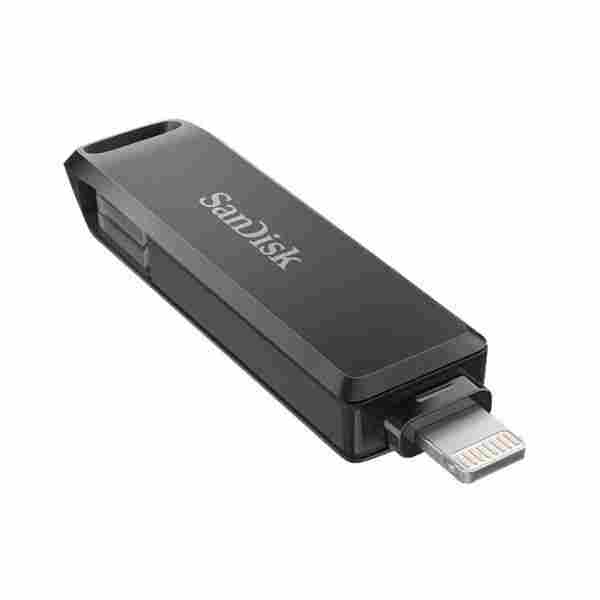 SanDisk iXpand Flash Drive Luxe 128GB | USB Type-C & Lightning Connector | 90MB/s