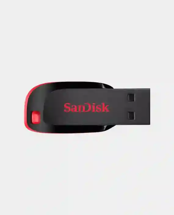 SanDisk Cruzer Blade USB 2.0 128GB | Compact Flash Drive | Reliable Storage | Qatar