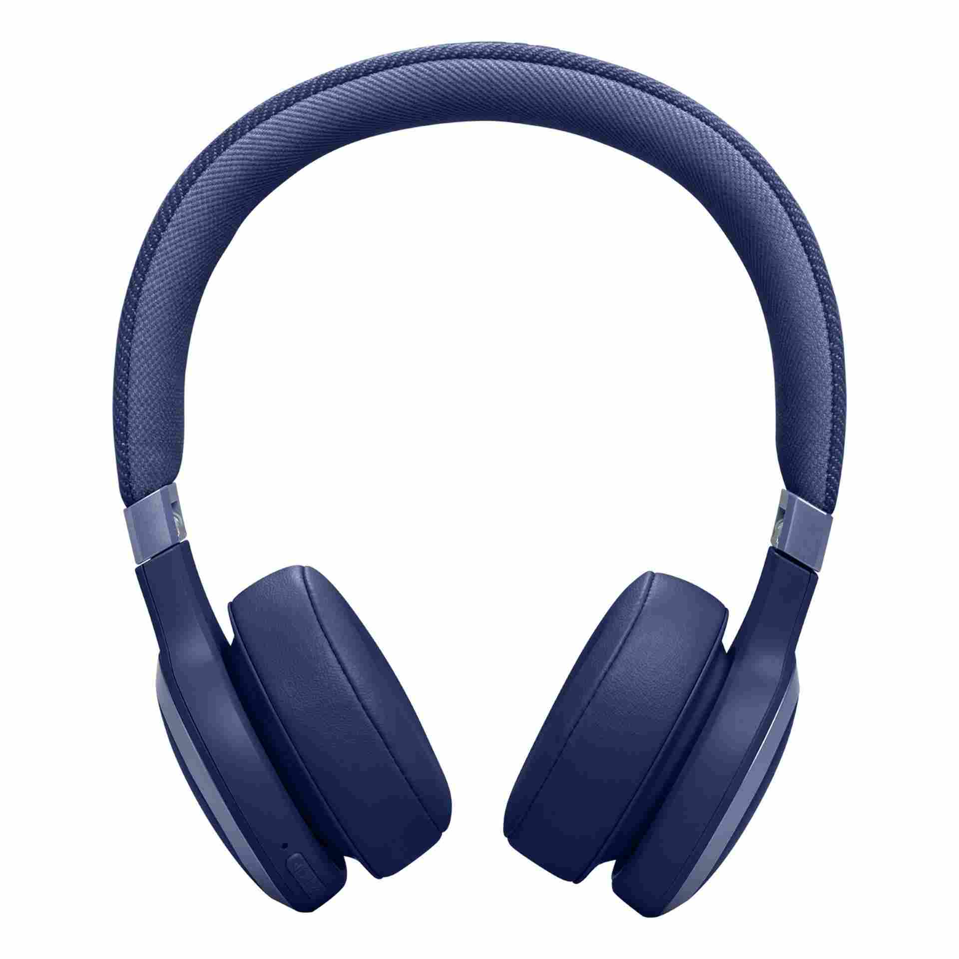 JBL Tune 670NC Blue Wireless On-Ear Headphones with Adaptive Noise Cancelling & Pure Bass | Qatar