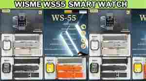 Smart Watch with Bluetooth Calling, SpO2, IP67 – WS-55