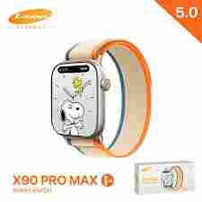 X-INOVA X90 Pro Max Smart Watch – 49mm Display, Bluetooth Call, Wireless Charging
