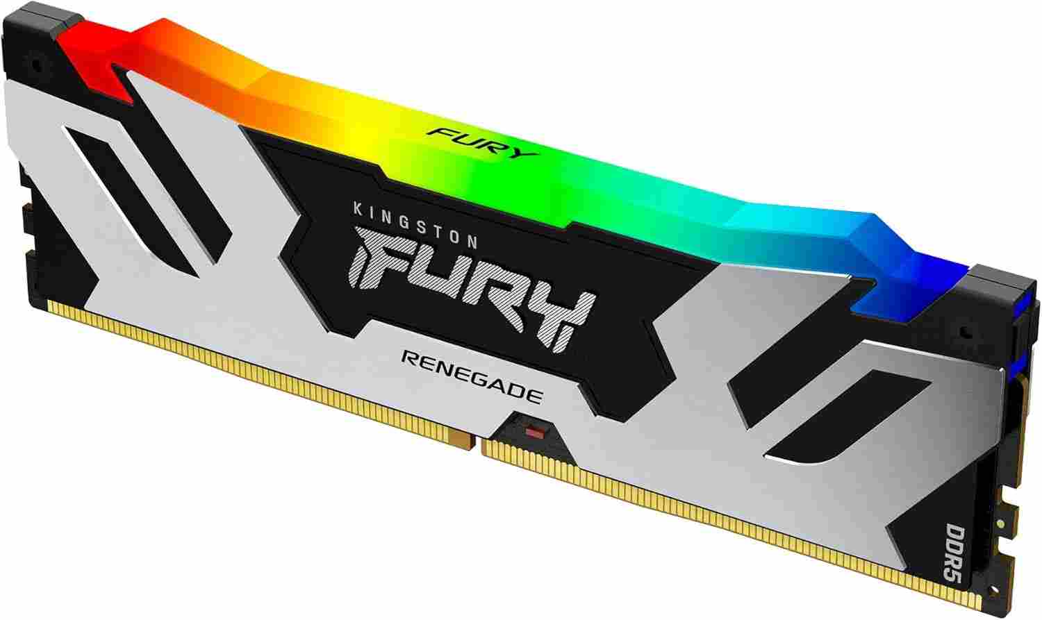 Kingston FURY Renegade Silver/Black RGB DDR5 32GB (2x16GB) 6400MHz Desktop Memory