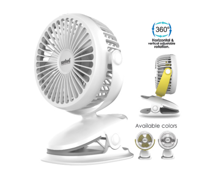 Sanford Portable Clip Fan SF6664PCF