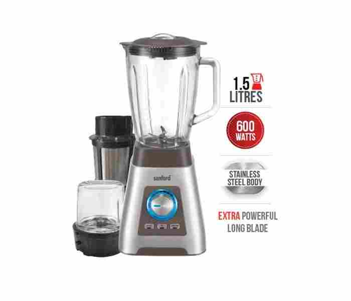 Sanford 2 in 1 Blender 600 Watts 1.5 Litre SF6813BR BS