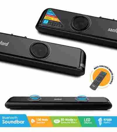 Sanford Soundbar 130 Watts SF750SB BS