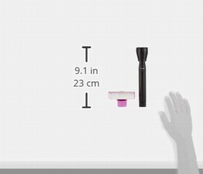 Sanford Rechargeable LED Search Light with LED (2SC+V3) SF6157SLC BS