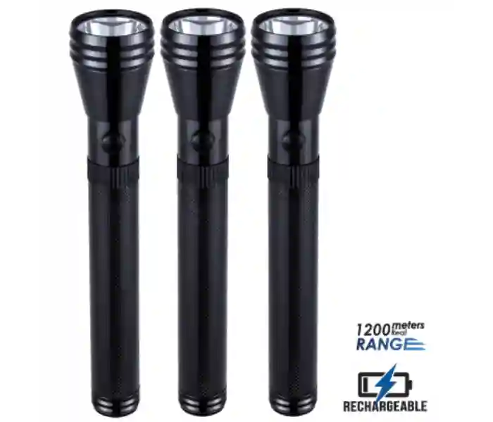 Sanford Rechargeable LED Search Light Combo 3 in 1 (2SC+2SC+2SC) SF6205SLC BS