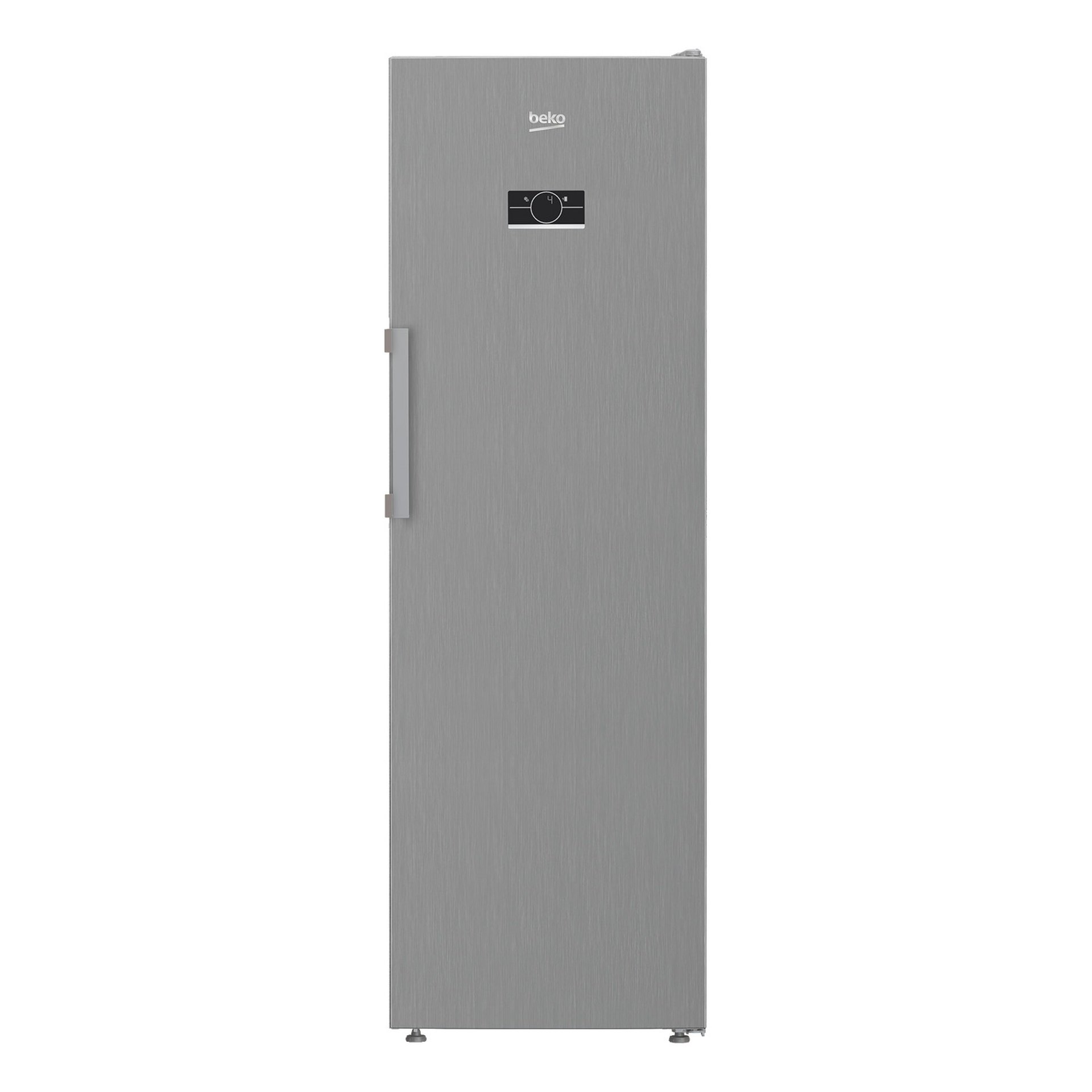Beko Upright Freezer 447L Titanium Inox RLNE500X