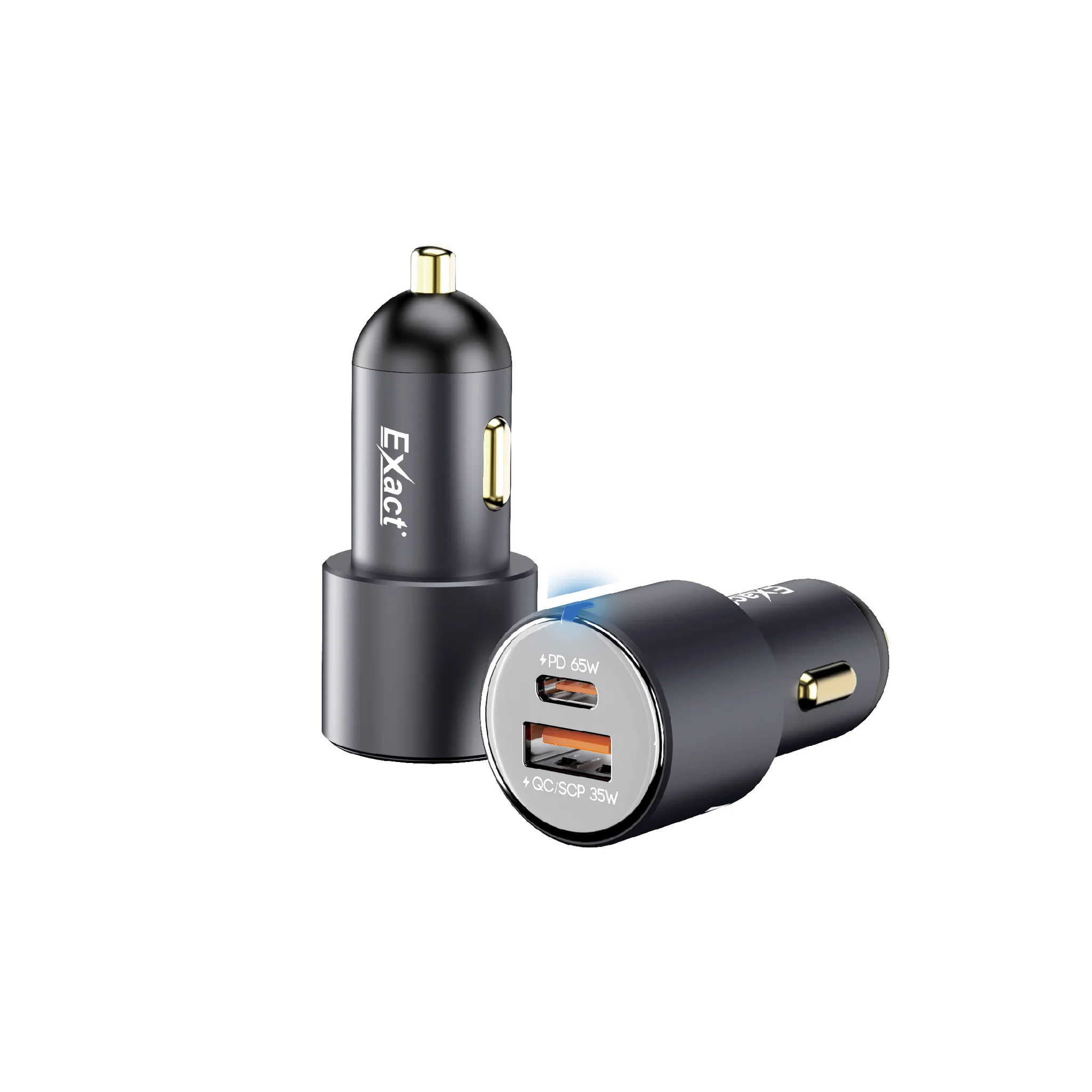 100W Car Adapter EX1104 | High-Power Fast Charging  Exact