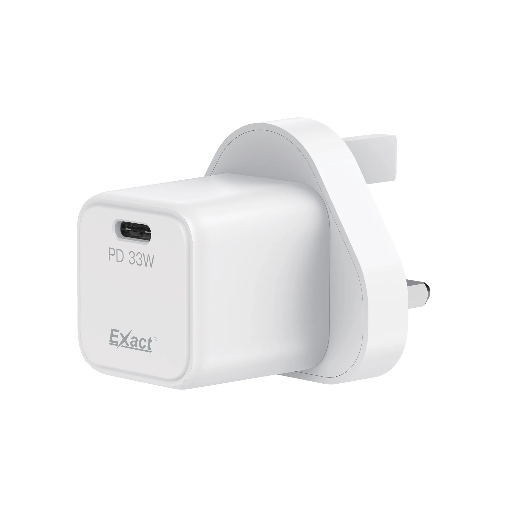 Exact 33W GaN Adaptor EX1076 | Compact High-Efficiency Fast Charger