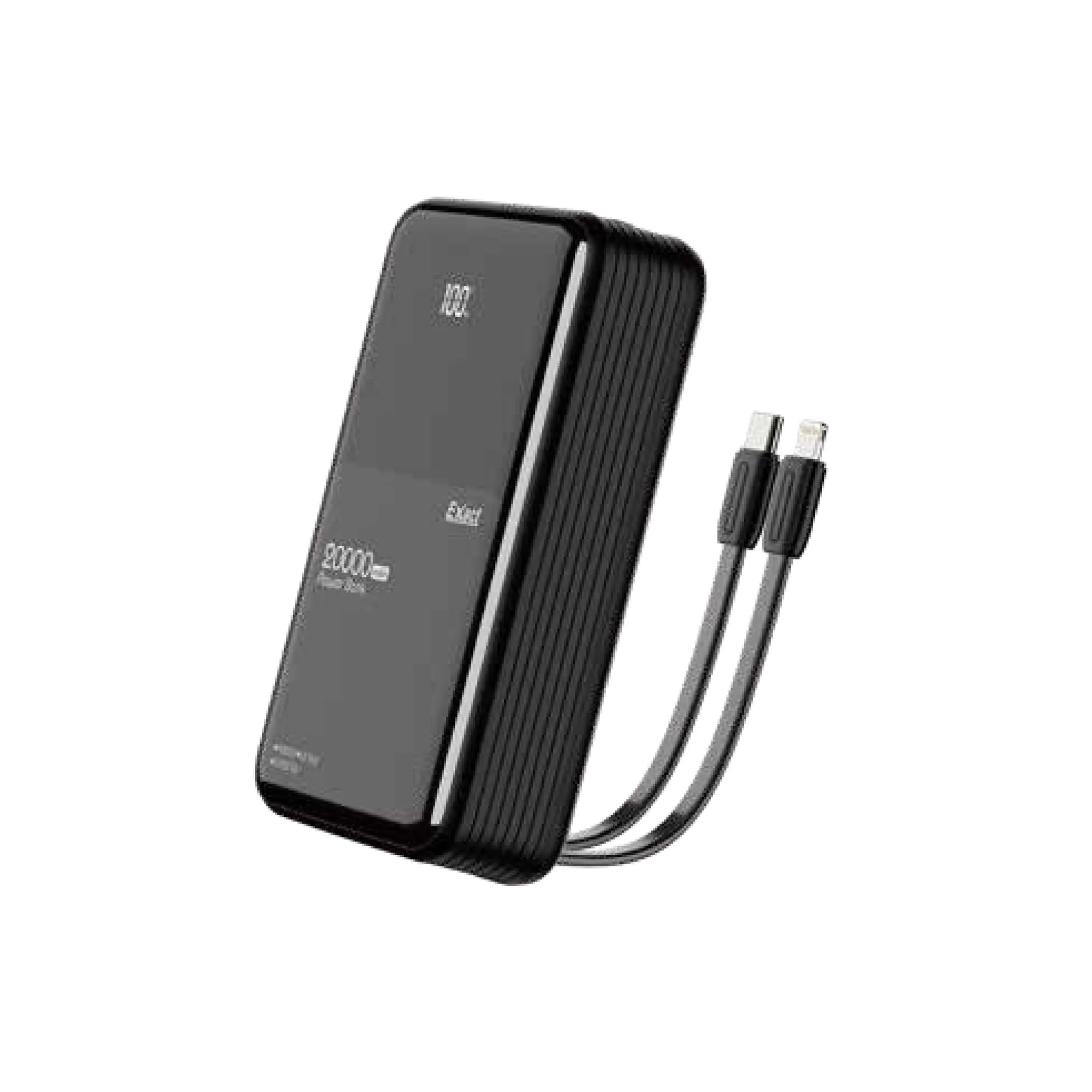 Exact Power Wrap 20000mAh Fast Charging PD 20W SCP 22.5W EX1078 Black