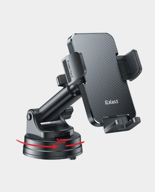 Exact Secure Drive 1 Car Mobile Holder 360° Rotation EX11 Black