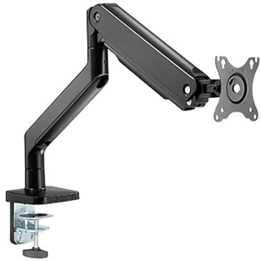 Support Écran Twisted Mind Single en Aluminium TM-26-C06U avec Ports USB 3.0